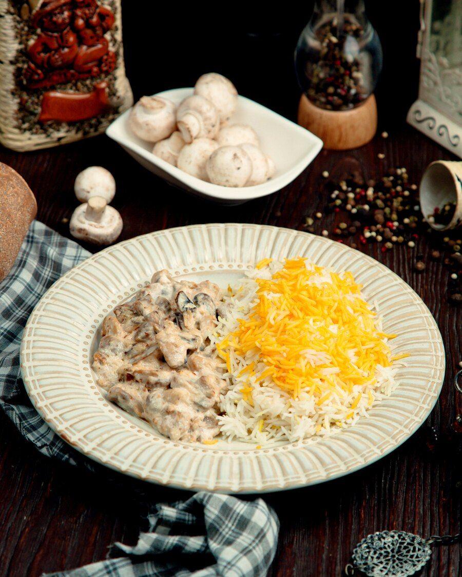 Émincé De Poulet Aux Champignons
