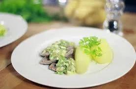 La Langue de Veau au Sauce Gribishe