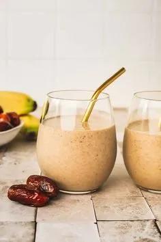 Jus Banane Datte Noix Miel