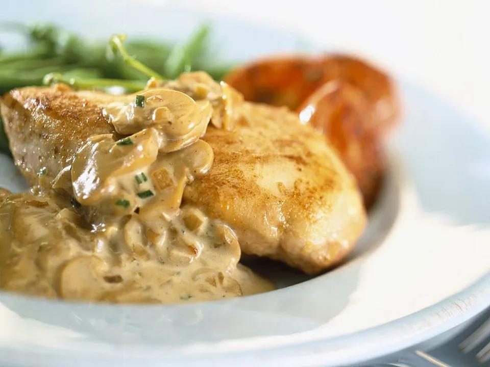 Plat Escalope A La Creme