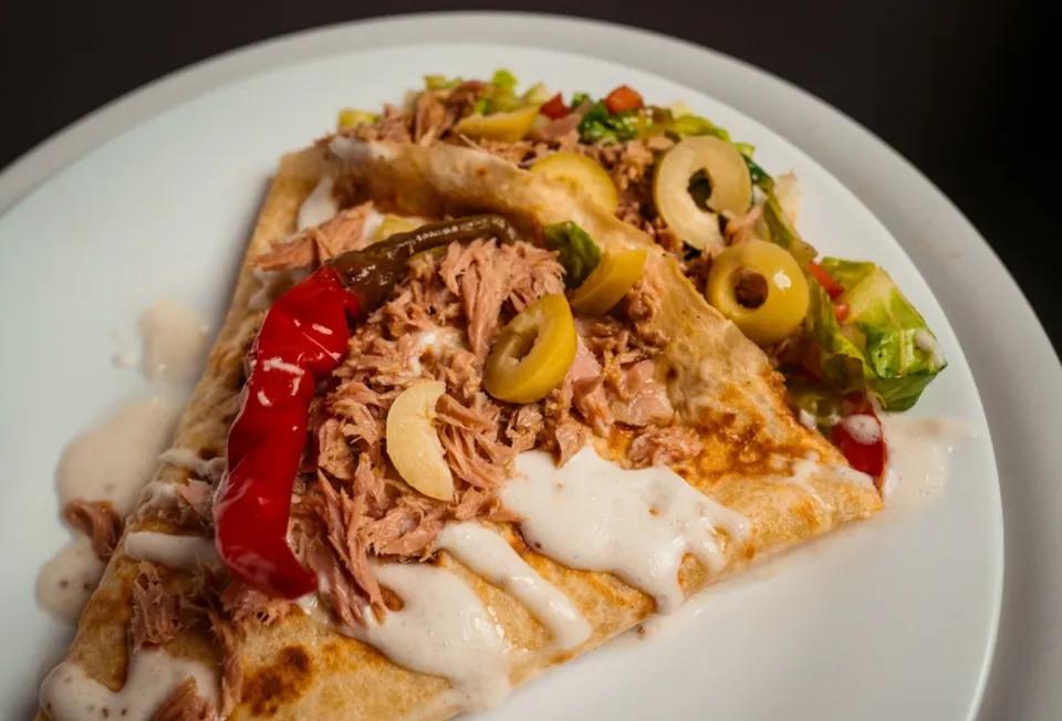 Crêpe Pizza