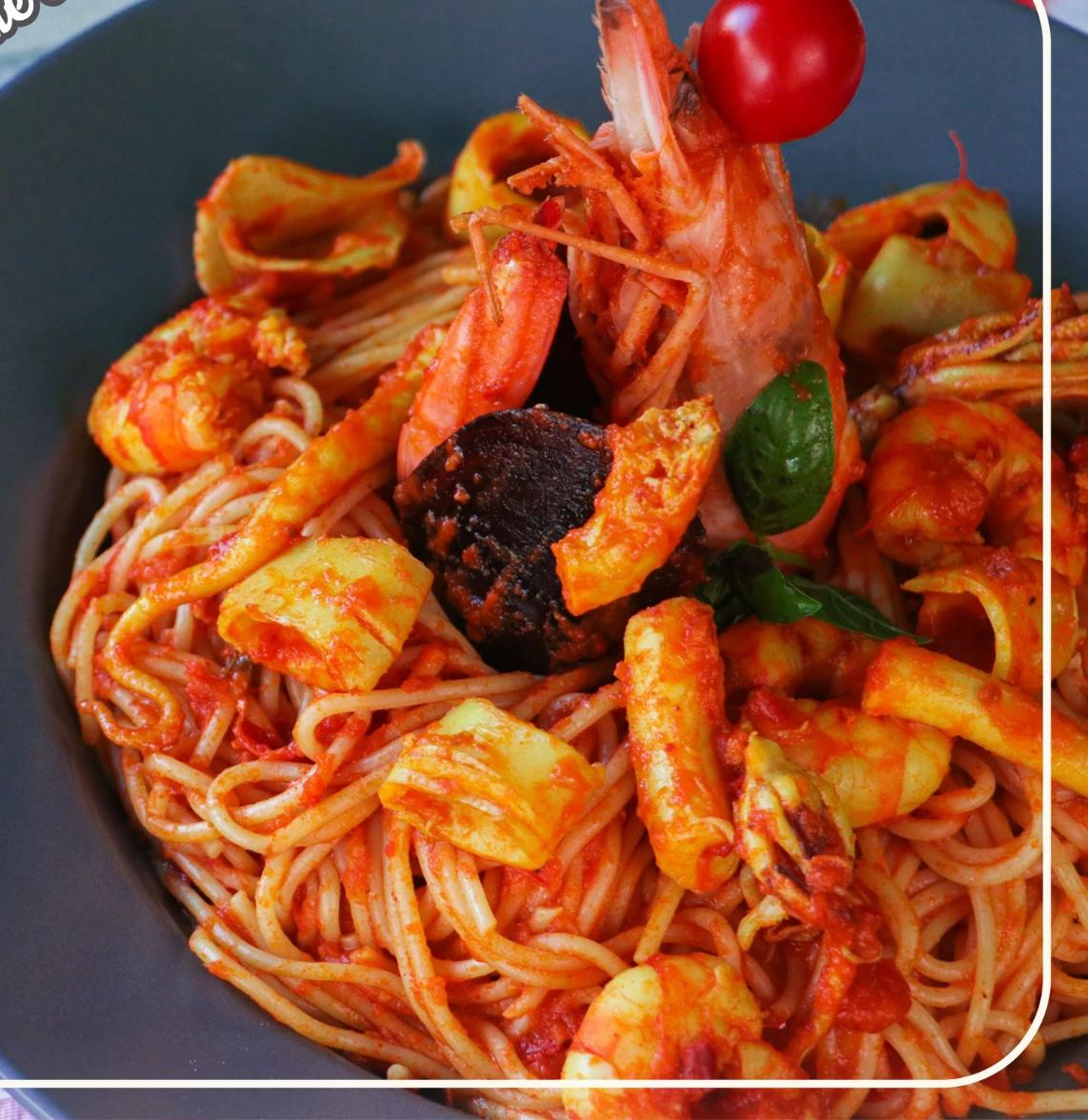 Spaghetti aux Fruits de Mer