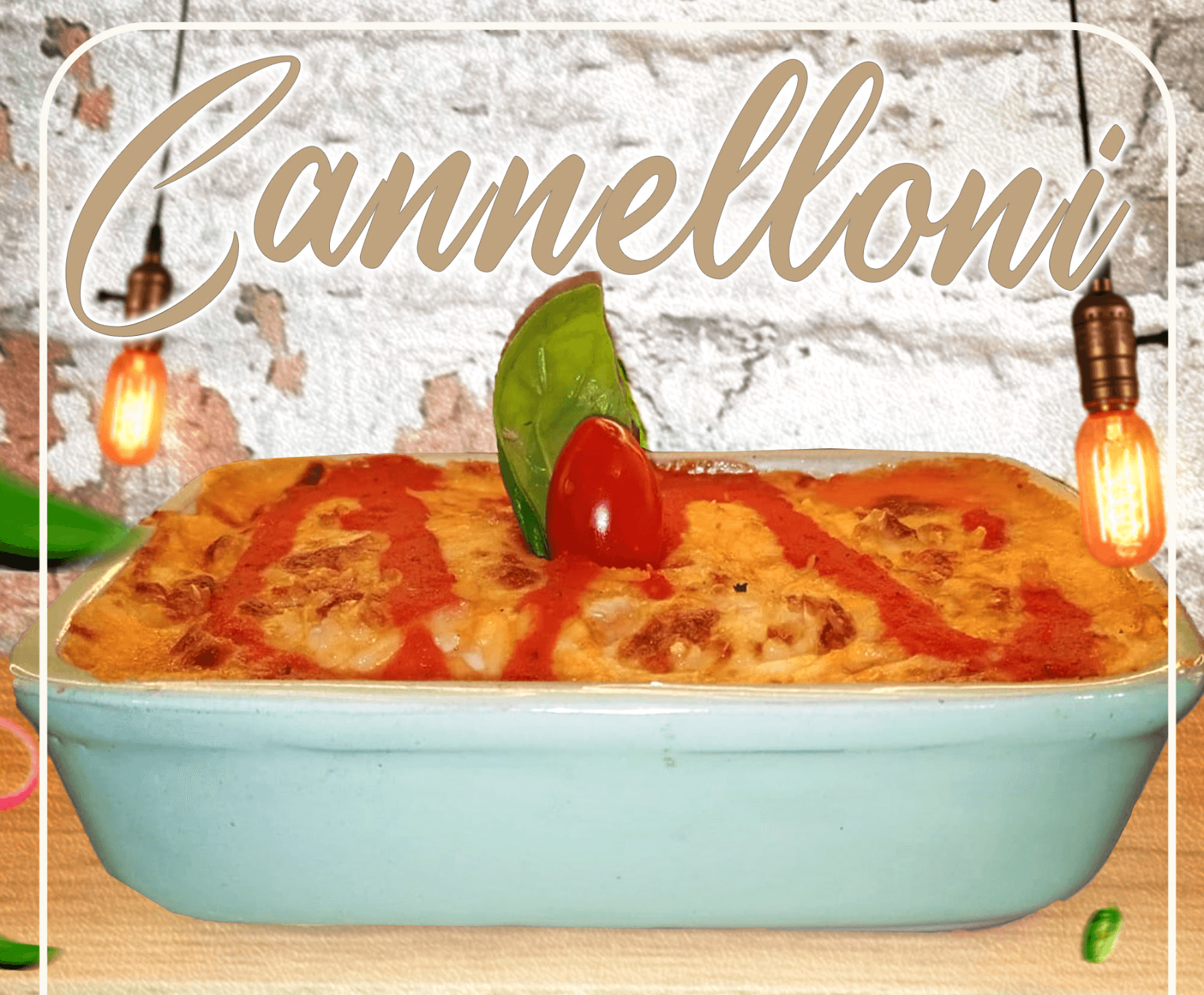 Cannelloni aux Epinard et Ricotta