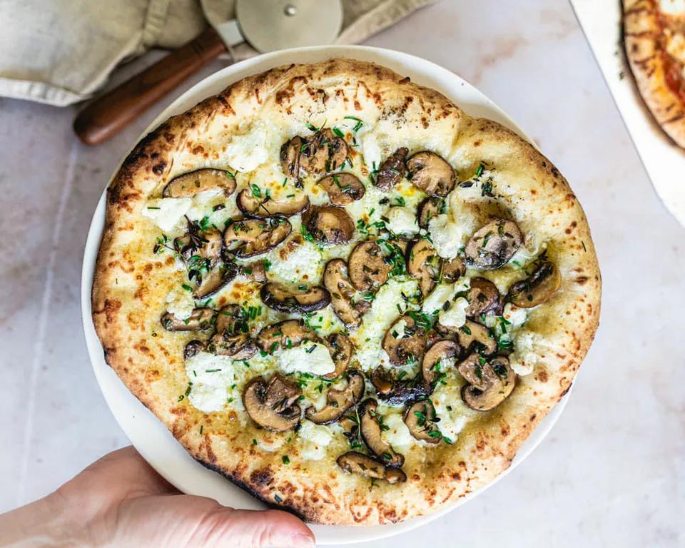 Pizza Sauce Blanche Poulet