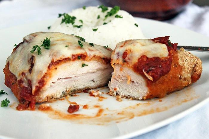 Plat Poulet mariné