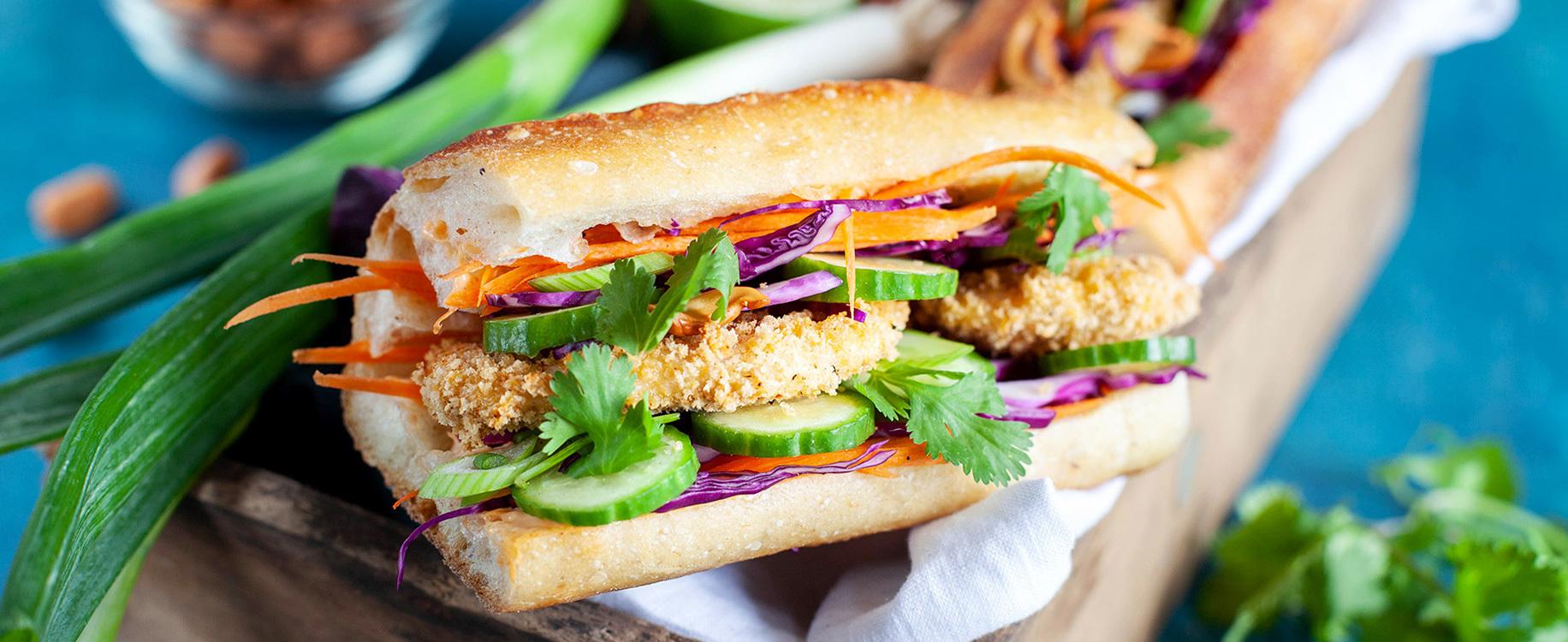 Sandwich Poulet pané