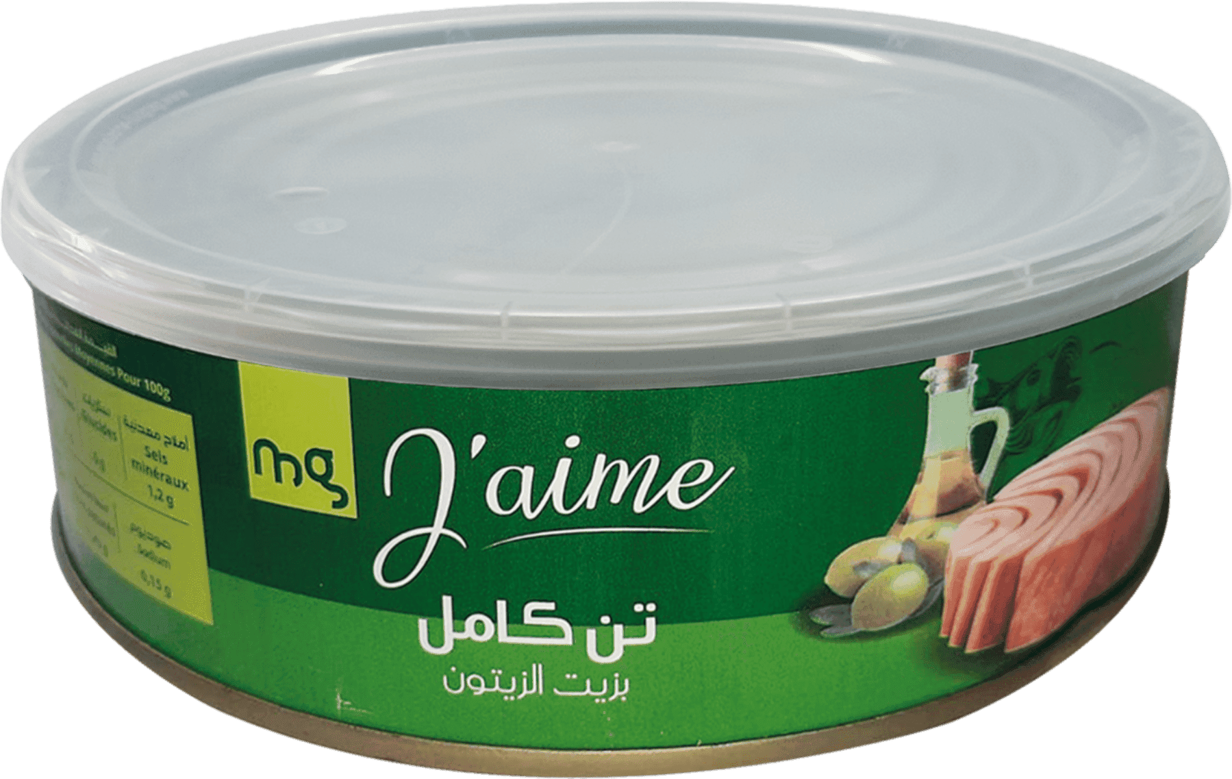 Mg J'aime Thon Entier A Lhuile Dolive 700gr