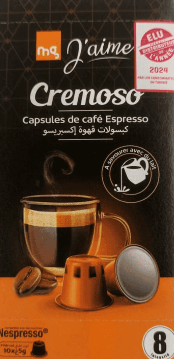 Mg J'aime Cafe Cremos 10cap N8