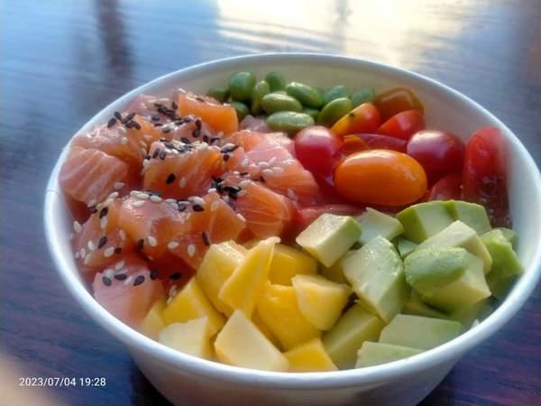 Poké Bowl Crevette Pané