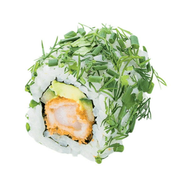 Green Roll Crevette Panée