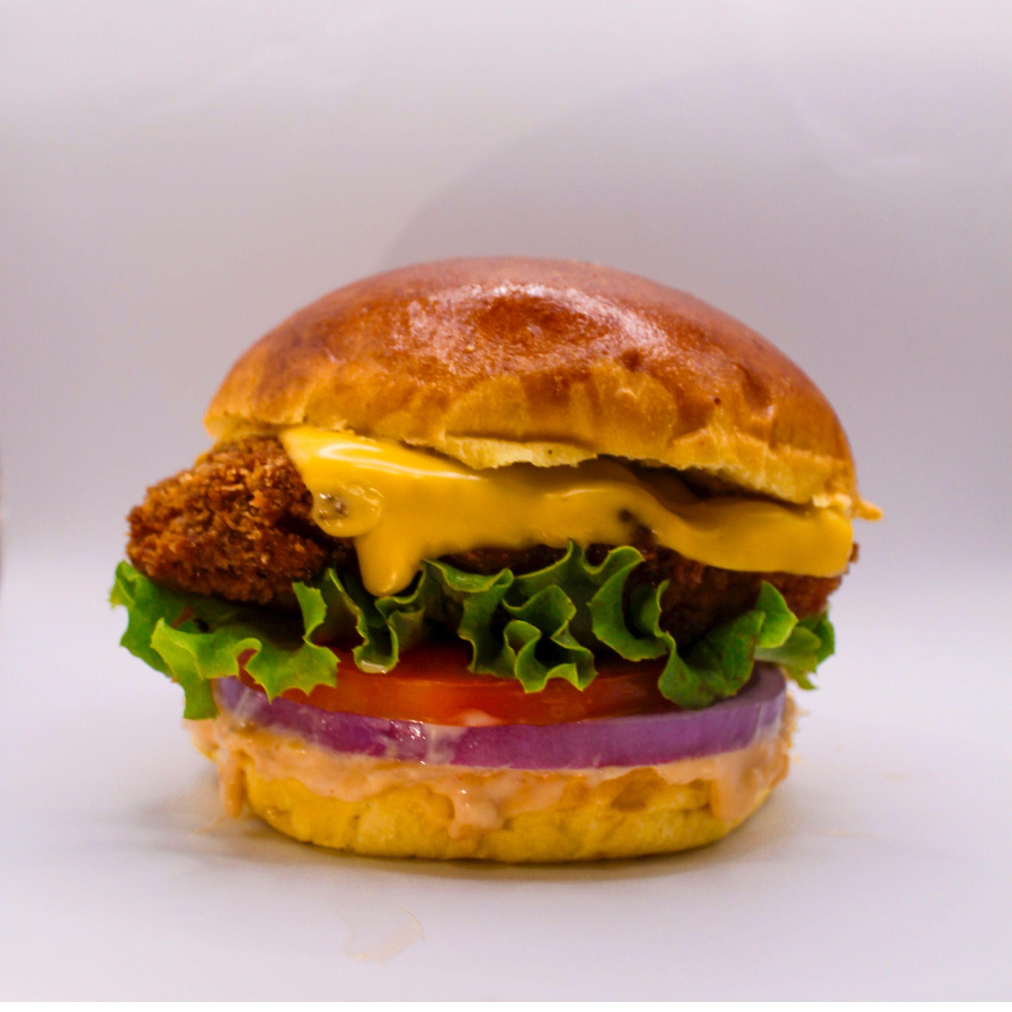 Crispy Chicken Smash Burger
