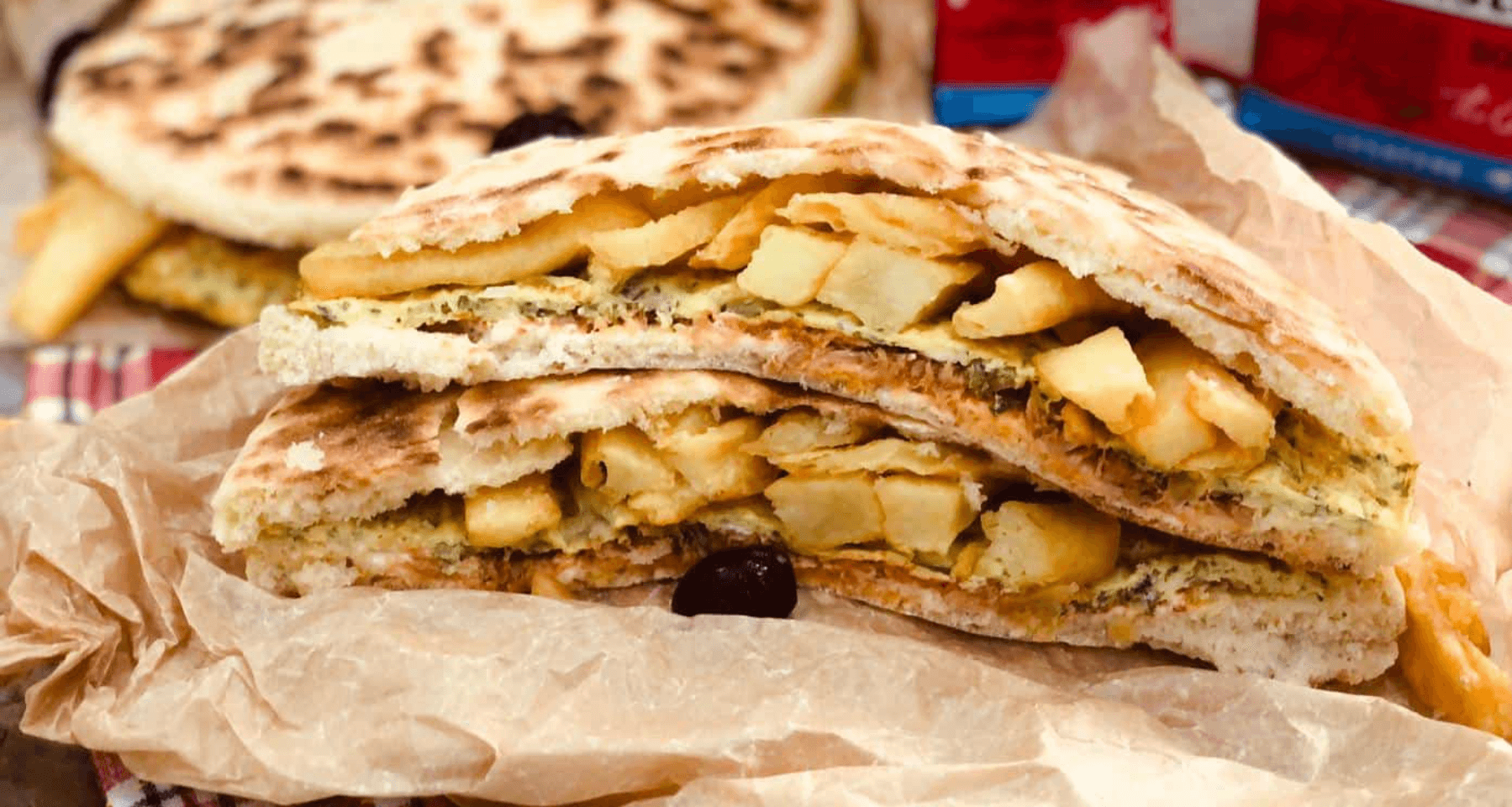 Chapati Omelette Thon