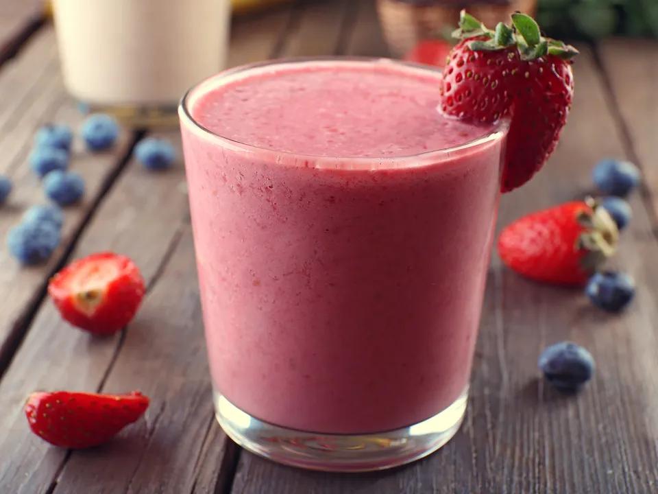 Smoothie Banane Fraise