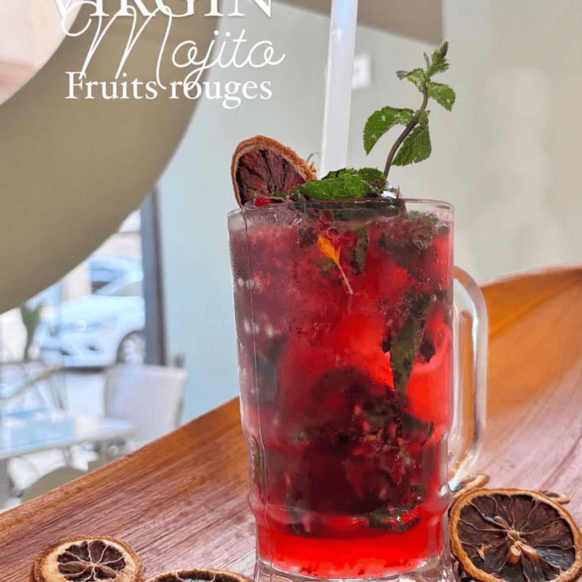 Véritable Virgin Mojito fruits rouges