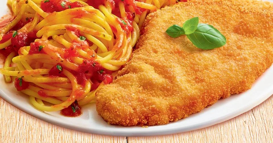 Plat Escalope Panée