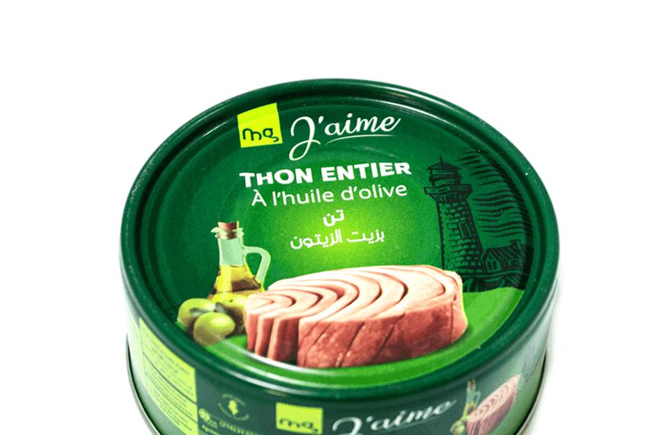 J'aime Thon Entier A L'huile D'olive 160g