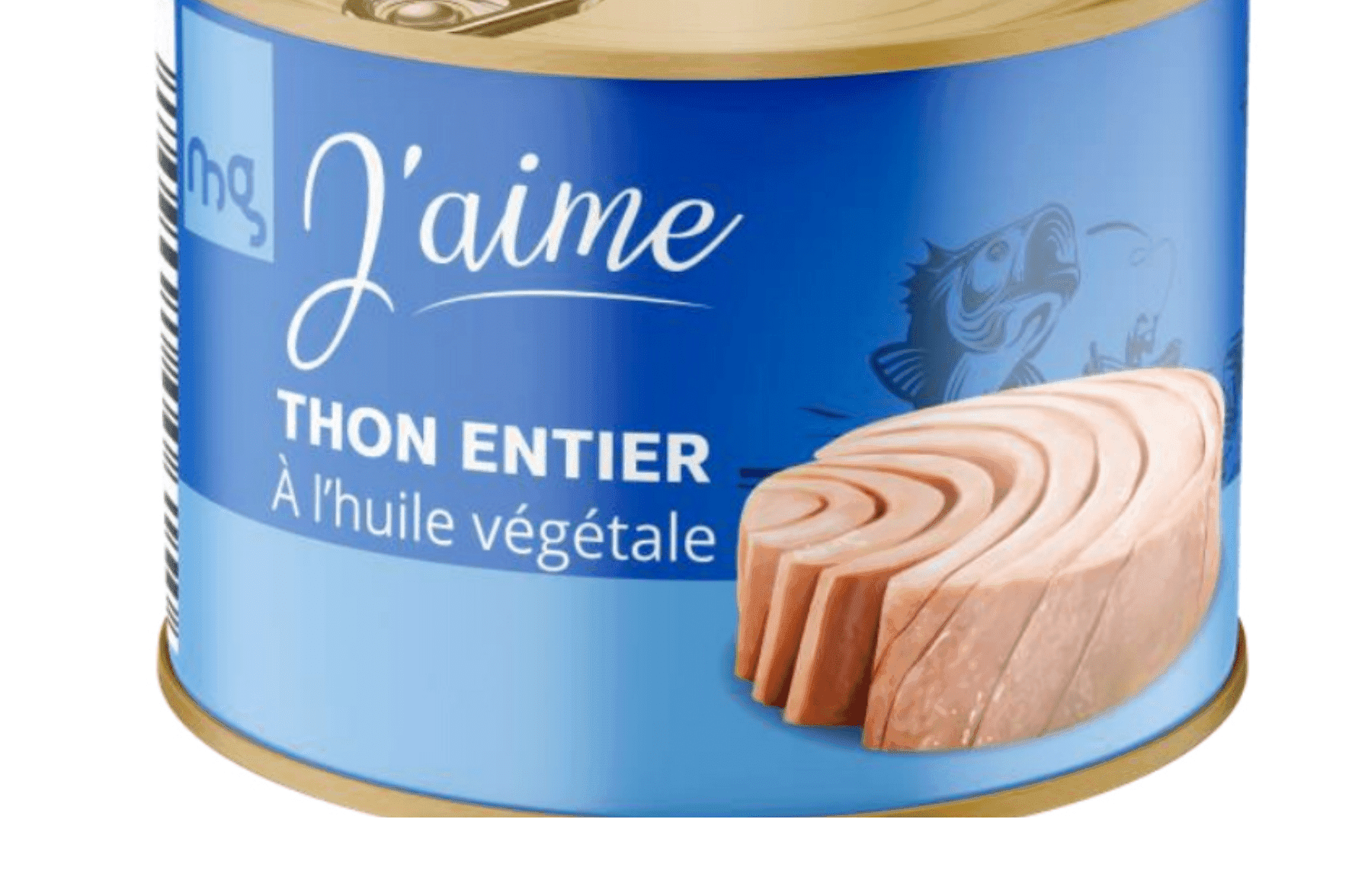 J'aime Thon Entier A L'huile Vegetale 700g