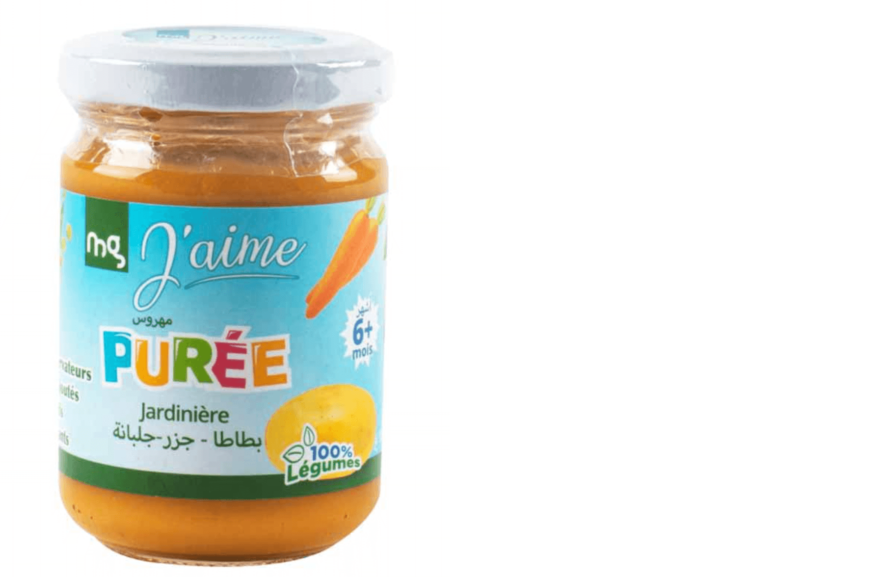 Mg J'aime Puree Jardiniere135g