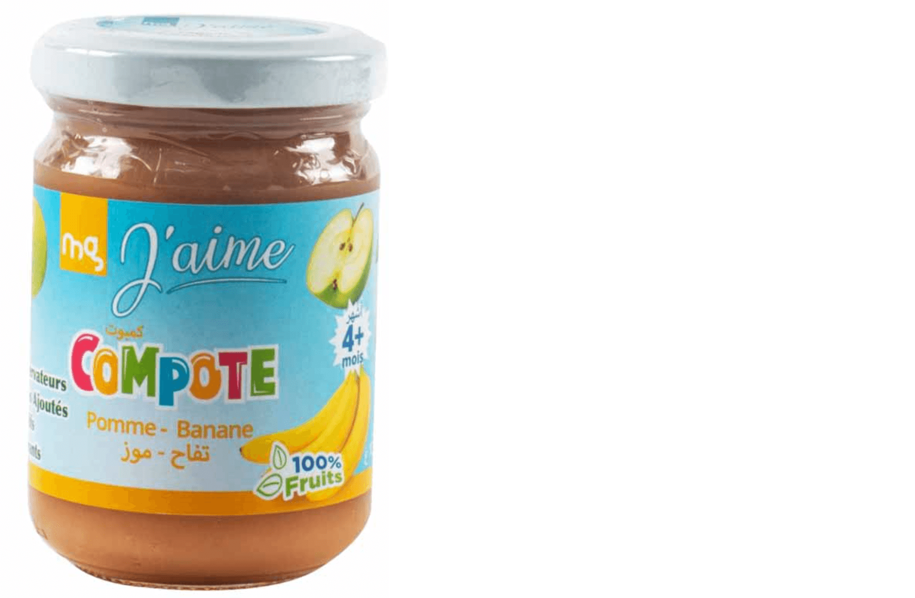 Mg J'aime Compote Pomme Banane135g