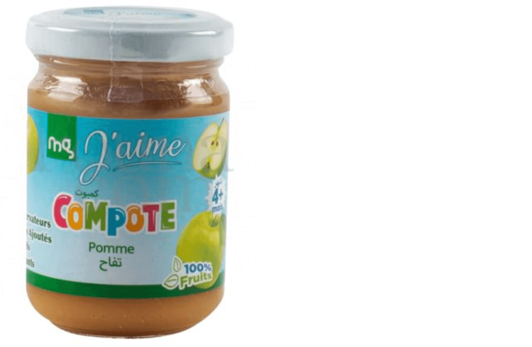 Mg J'aime Compote Pomme 135g
