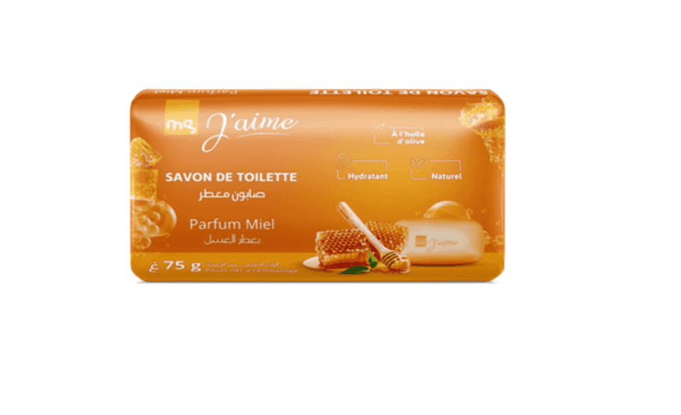 Mg J'aime Savon De Toilette Au Miel 75gr