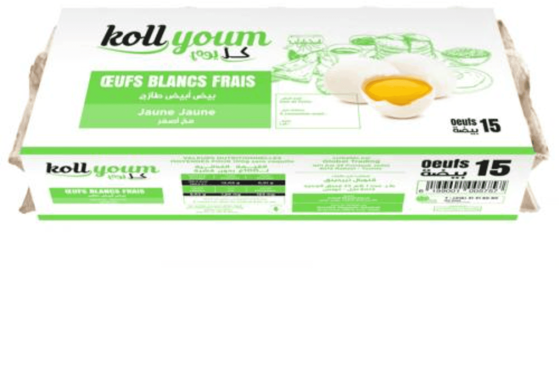 Koll Youm Plateau 15ufs frais
