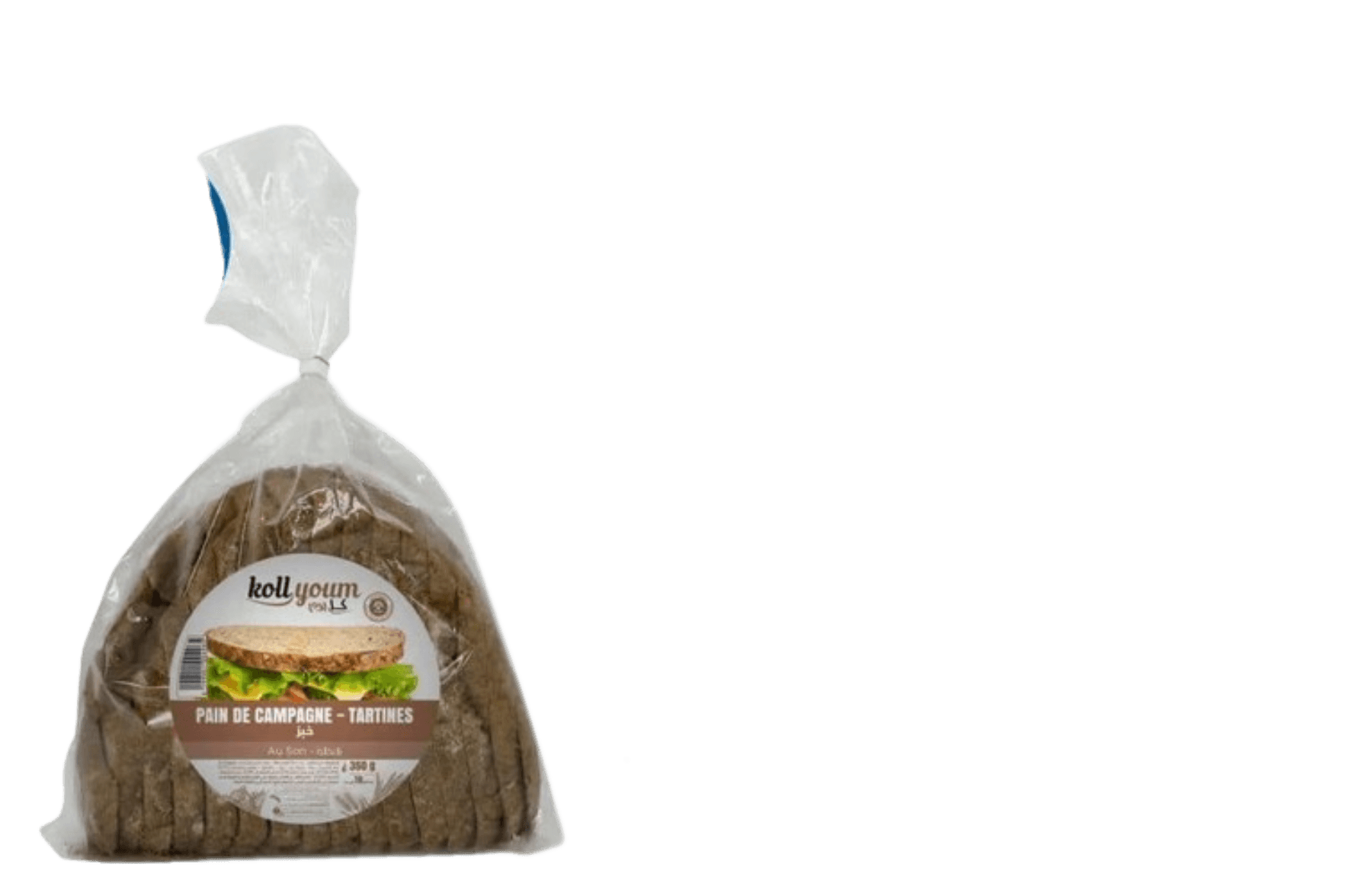 Koll Youm Pain De Campagne 350g 18p