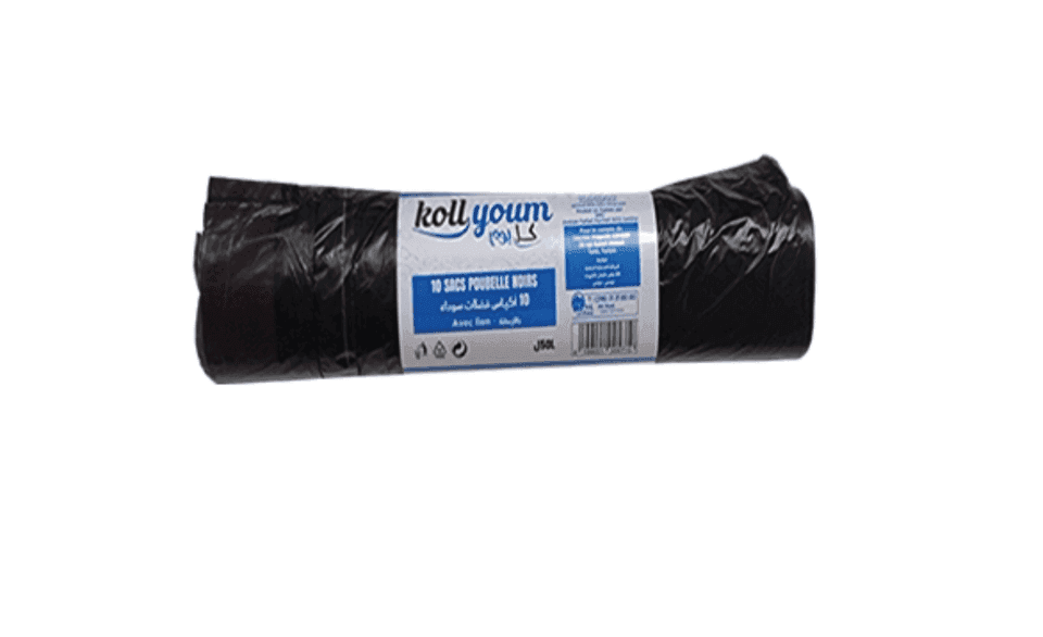 Koll Youm Poubelle 50L 50x80cm 10 Sacs