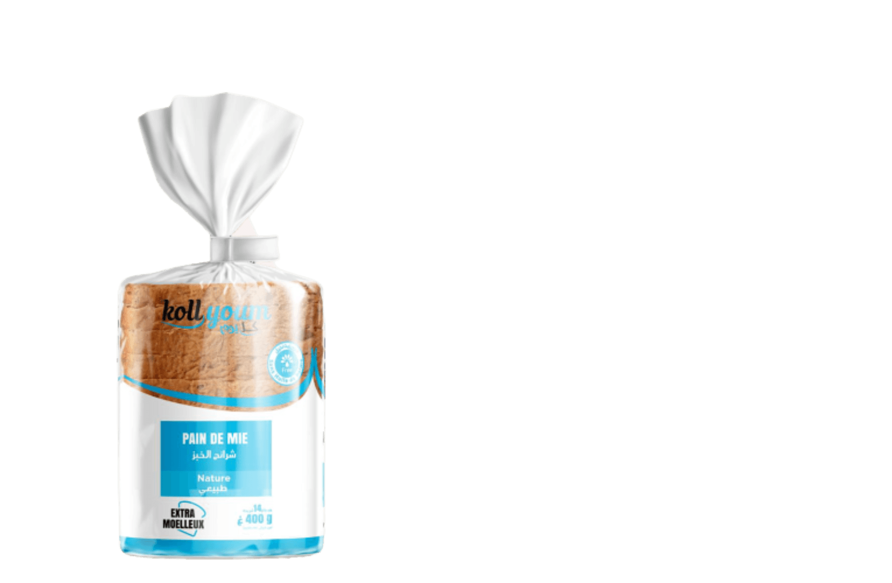 Koll Youm Pain De Mie Nature 400g
