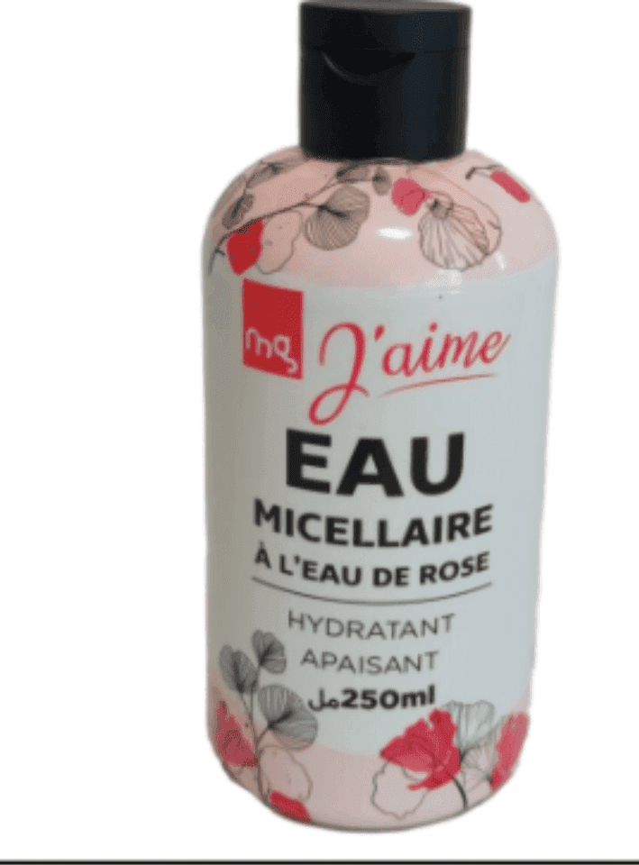 Mg J'aime Eau Micellaire A Leau De Rose 250ml