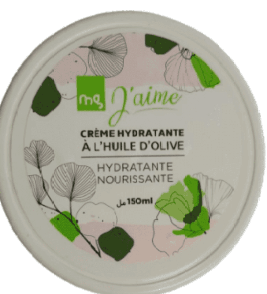 Mg J'aime Creme Hydratante A Lhuile Dolive 150ml