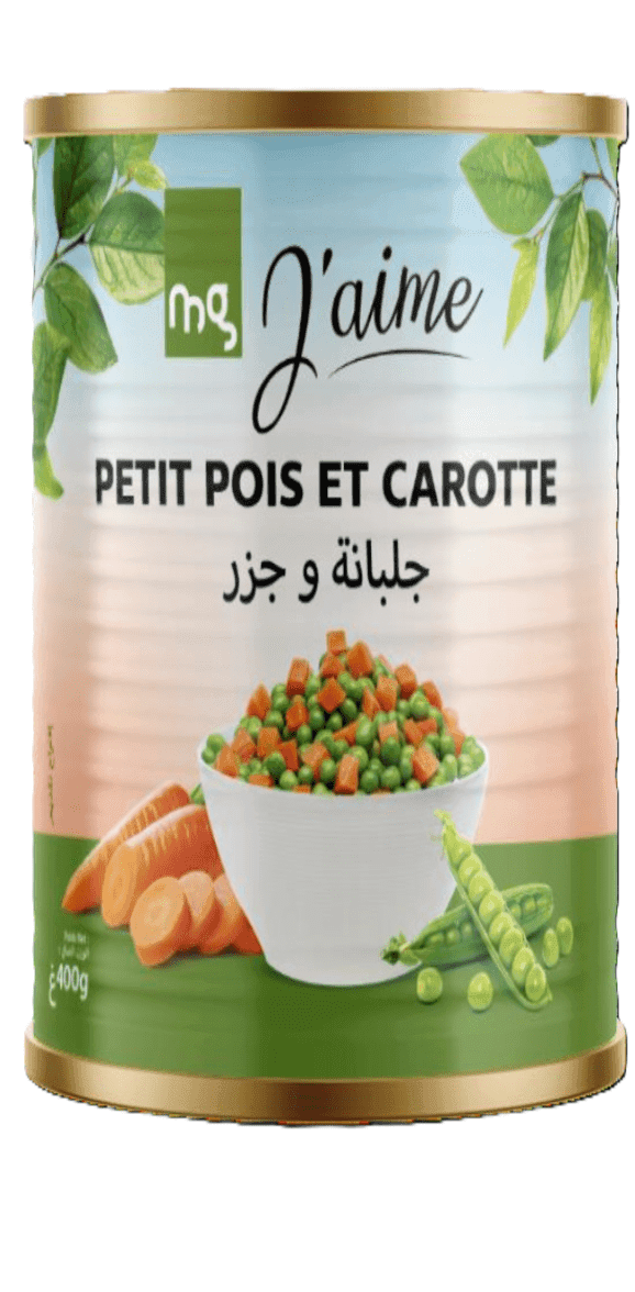 Petit Pois Et Carotte 400gr Mg J'aime