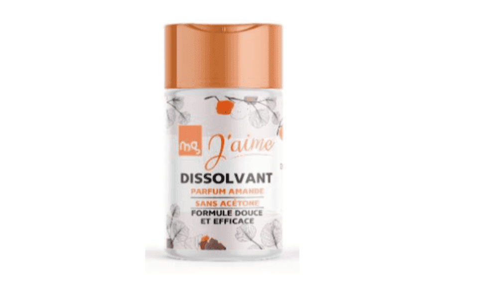 Mg J'aime Dissolvant Parfum Amande 100ml Sans Acetone Mg J'aime