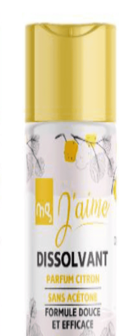 Mg J'aime Dissolvant Parfum Citron 100ml Sans Acetone Mg J'aime