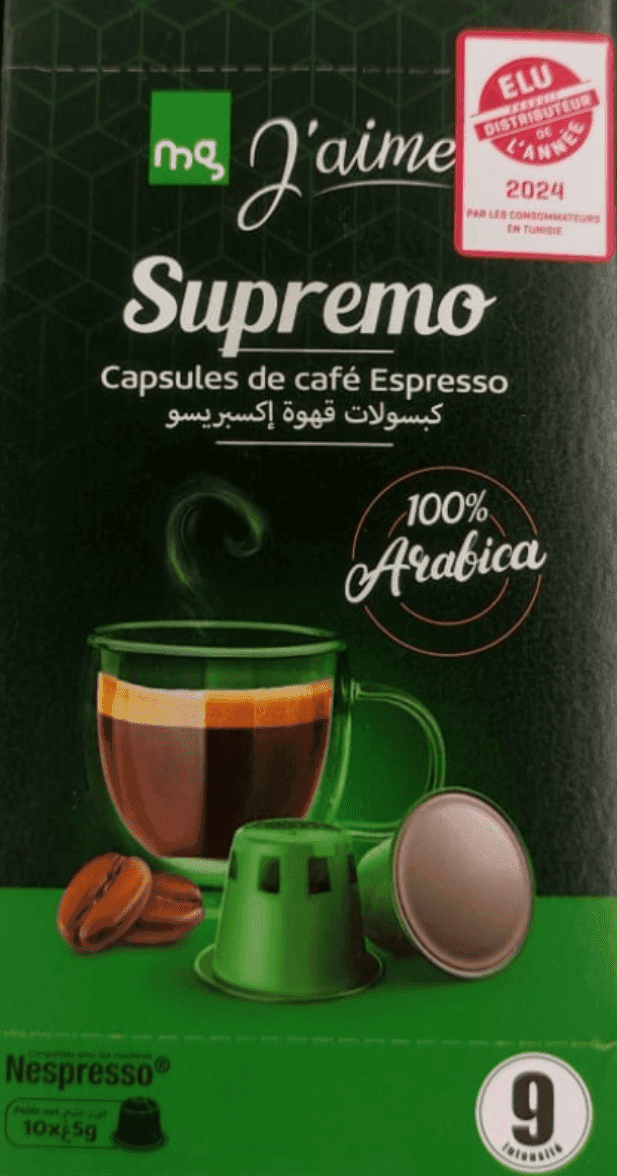 Mg J'aime Cafe Supreme 10cap N9