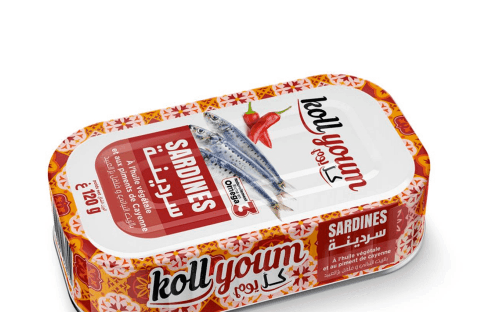 Kollyoum Sardine aux Piments 120g