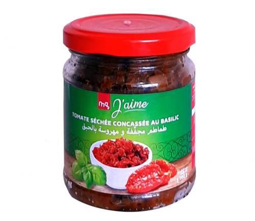 Tomate Sechee Concassee Au Basilic 190g Mg J'aime