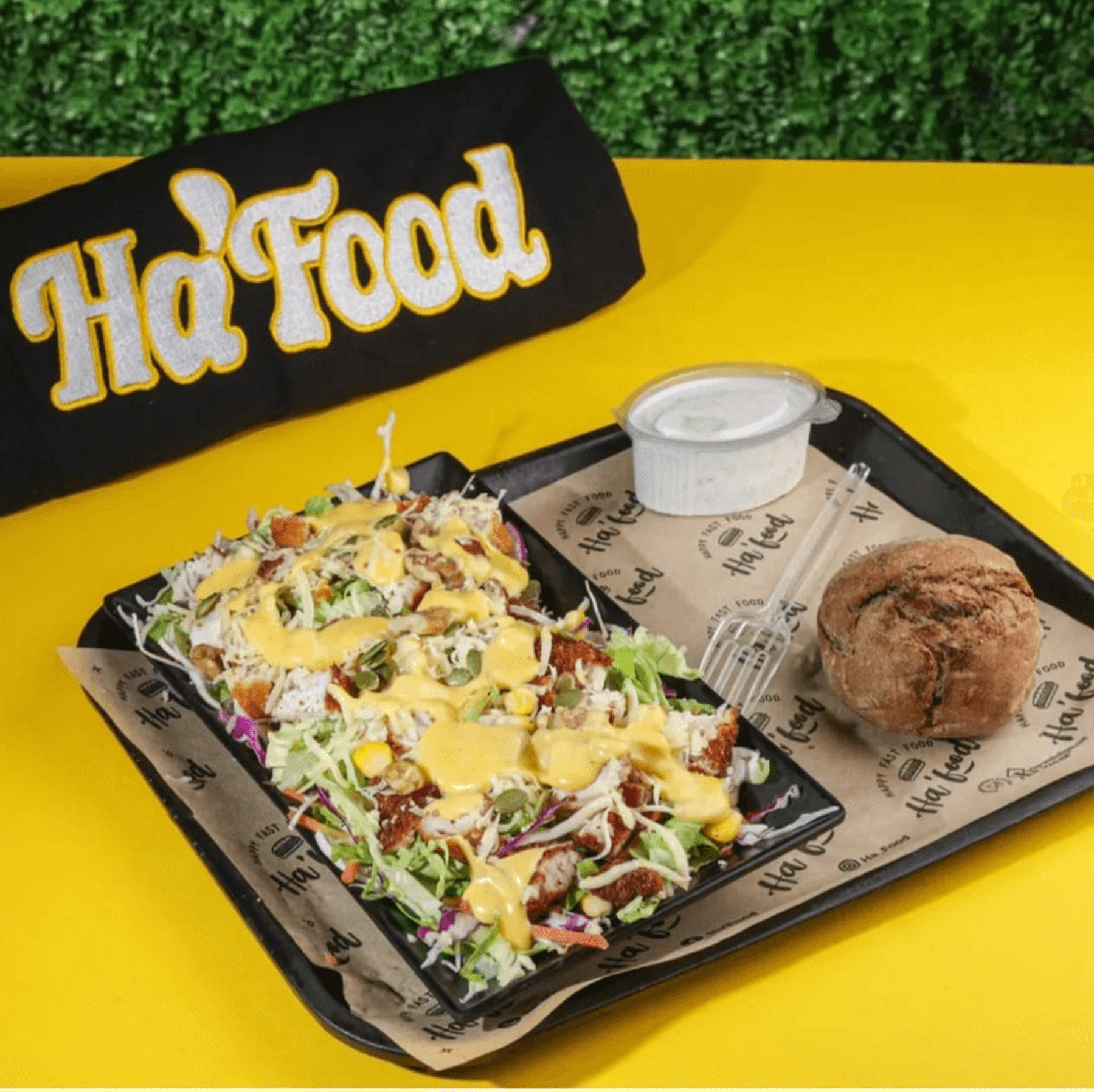 Salade Poulet Panée