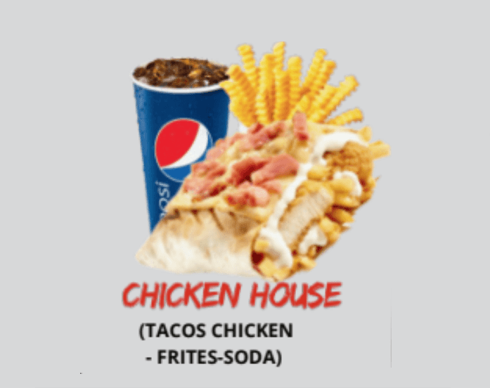 menu Tacos Chicken House