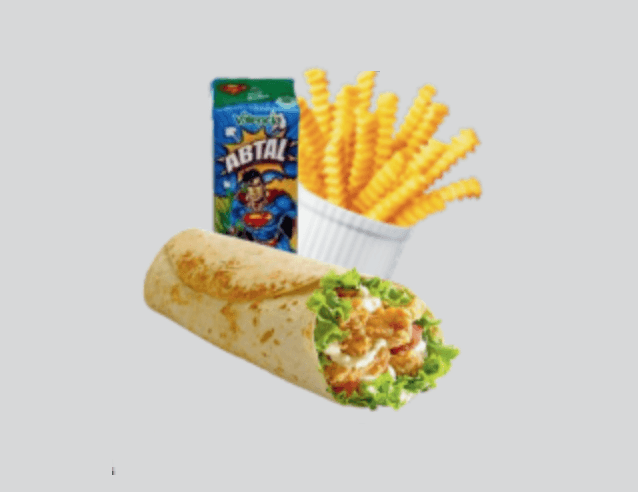 Twister + Frites +  Jus Abtal