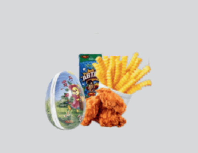 Strips + Frites + Jus Abtal + Cadeau