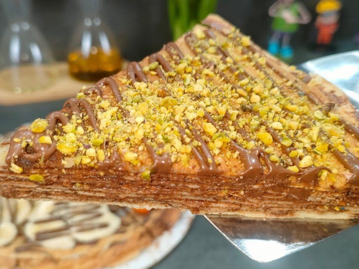 Crêpe Croustillante aux Fruits secs