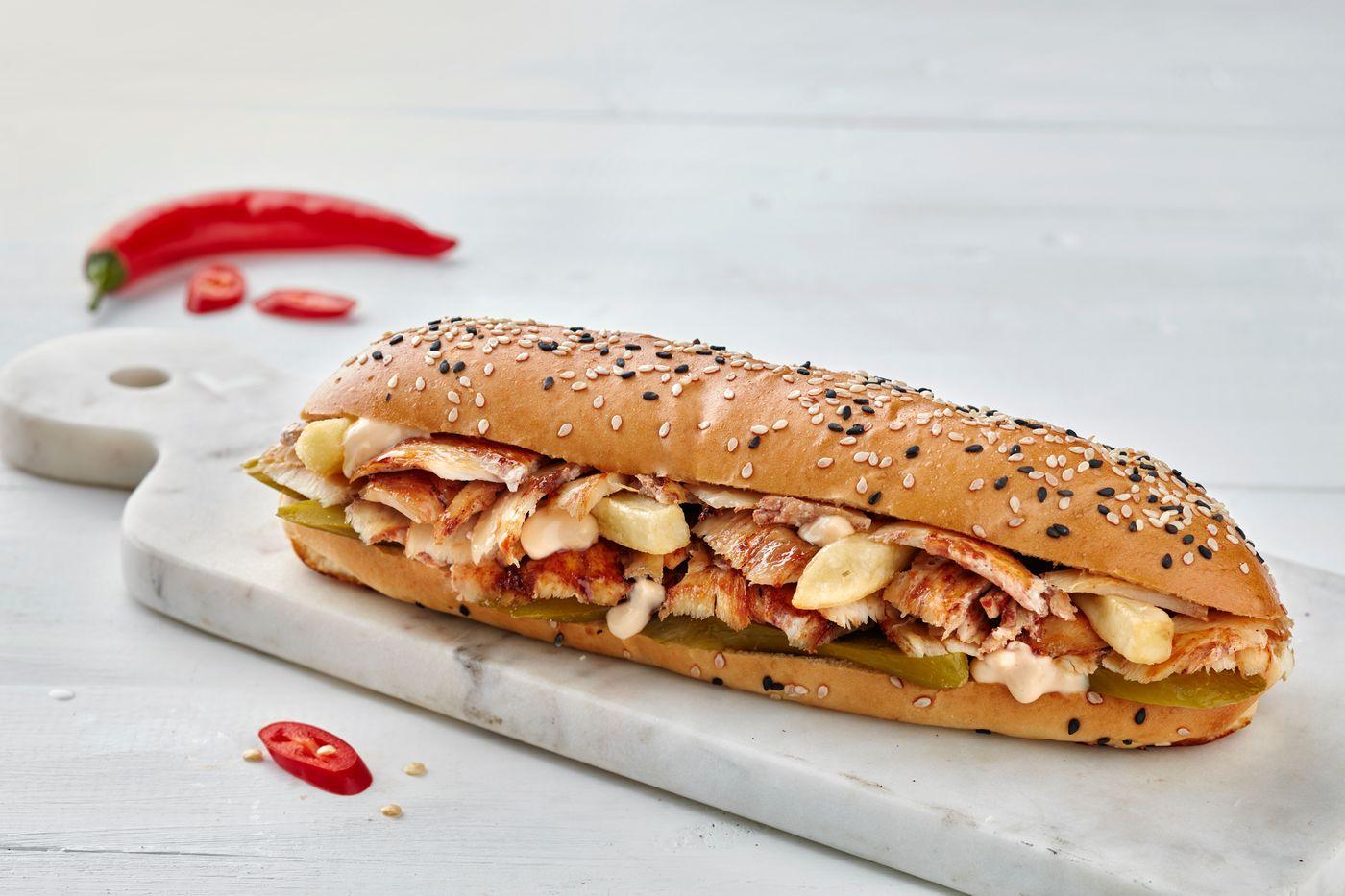 Sandwich Poulet Frites