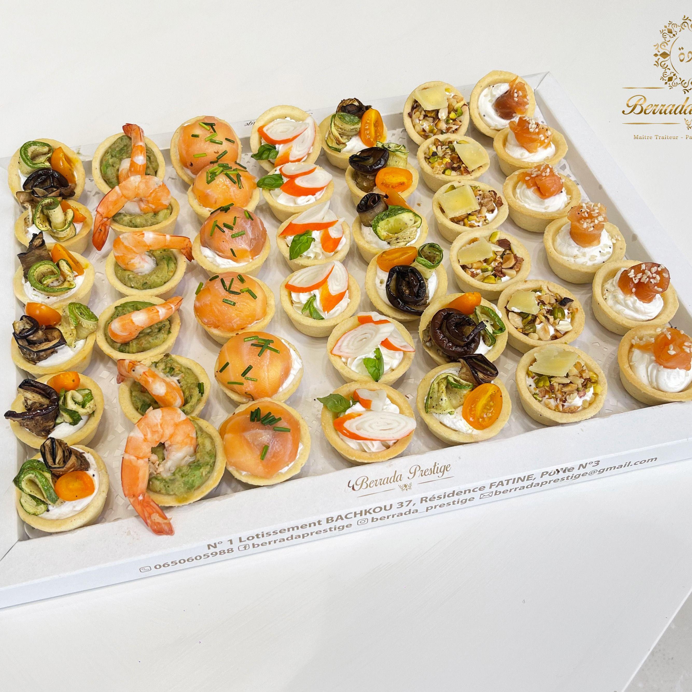 plateau tartelettes salé