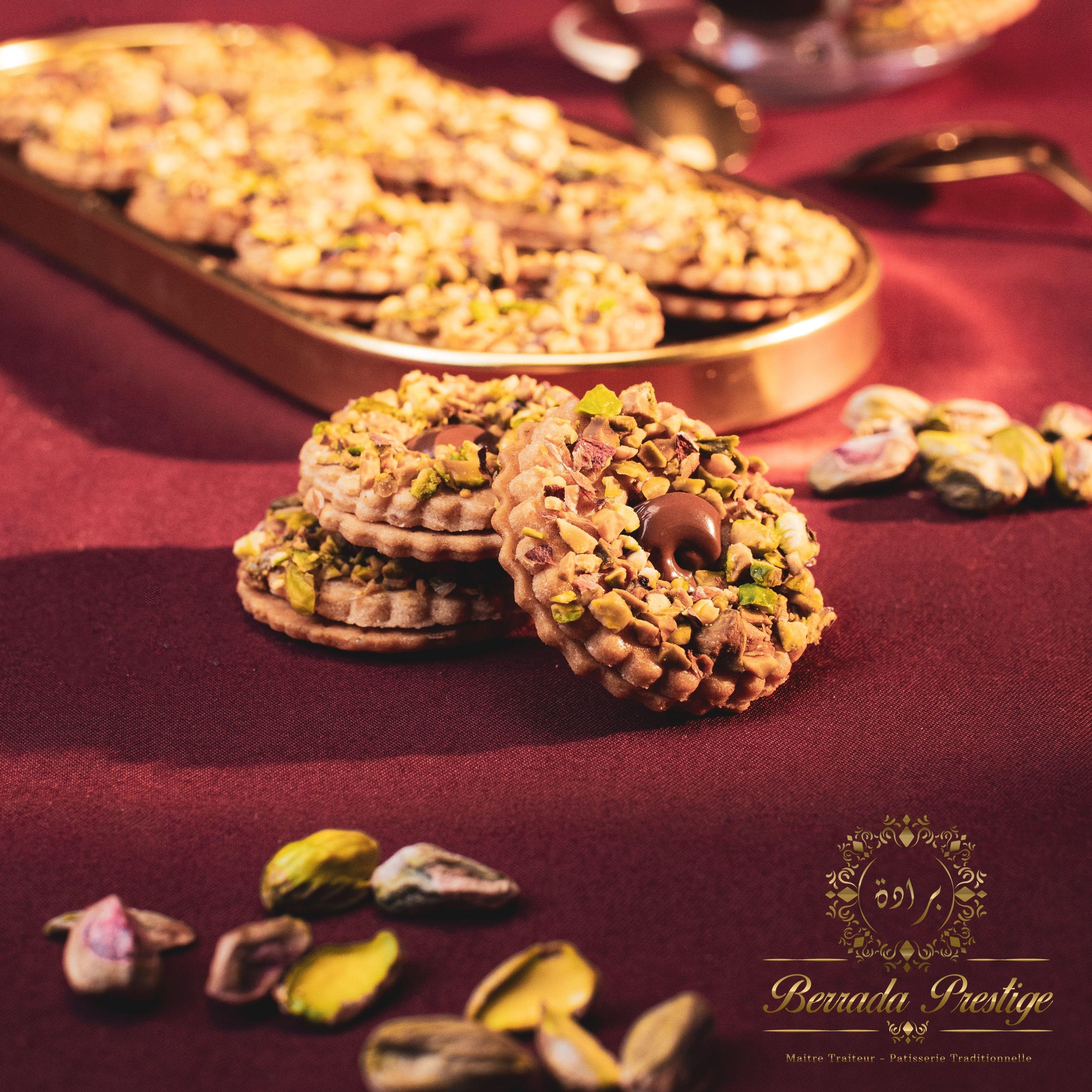 Sablé nutella pistache