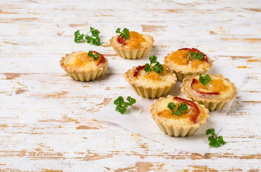 Mini Quiches Poulet - 10 Unités