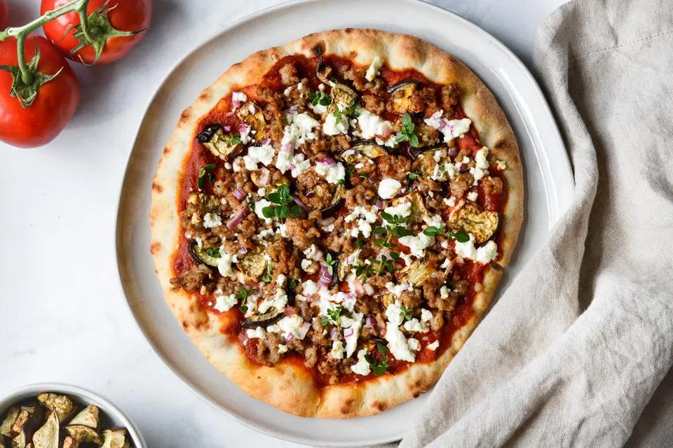 Pizza Merguez