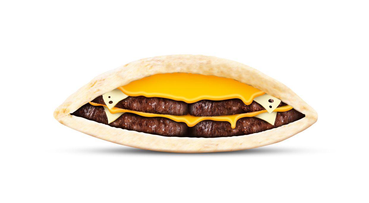 Sandwich Cheezy Beef