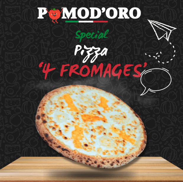 Pizza 4 Fromages