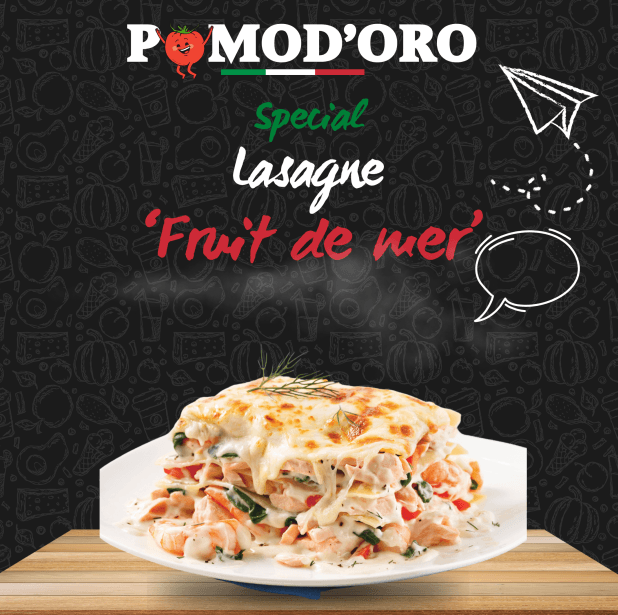 Lasagne Fruits De Mer